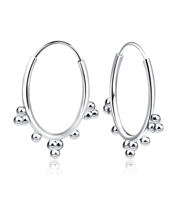 Fashion Silver Hoop Earring HO-1749